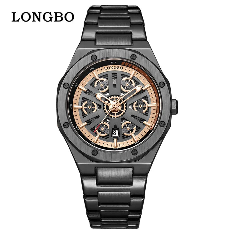 Luxury Men's Quartz Watches casual waterproof Brand watch Stainless Steel Ceramic Bezel Solid Strap Sports Watches For Men Gift