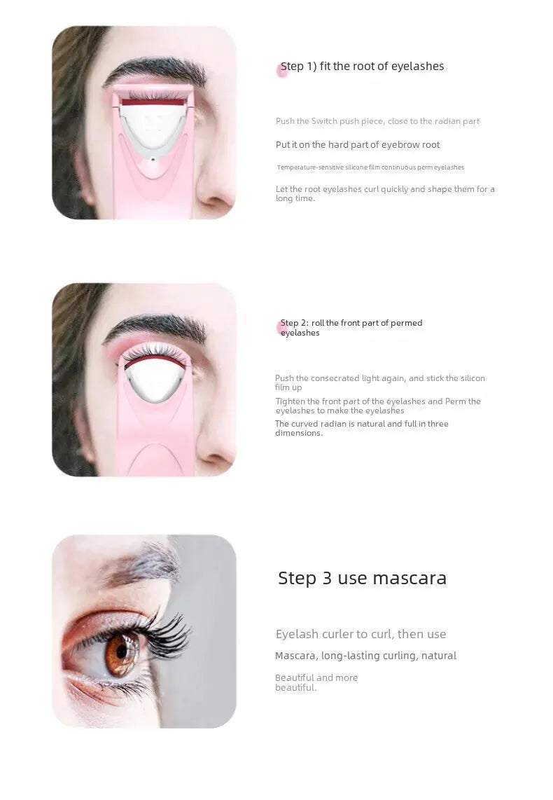 Professional Electric Heated Eyelash Curler