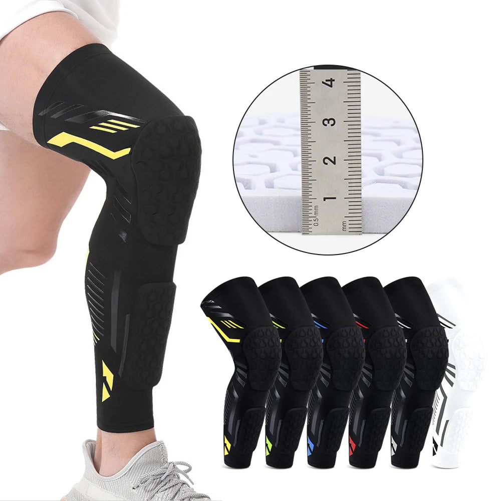 1PCS Knee Compression Sleeve for Basketball, Volleyball, Football - Adult Knee Brace Support, Breathable Leg Sleeve for Sports &
