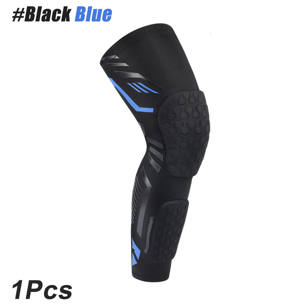 1PCS Knee Compression Sleeve for Basketball, Volleyball, Football - Adult Knee Brace Support, Breathable Leg Sleeve for Sports &
