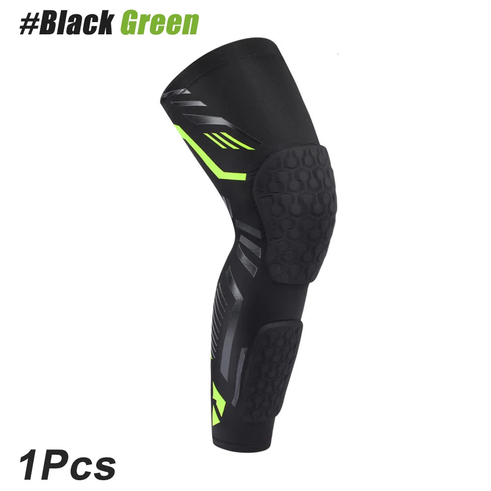 1PCS Knee Compression Sleeve for Basketball, Volleyball, Football - Adult Knee Brace Support, Breathable Leg Sleeve for Sports &