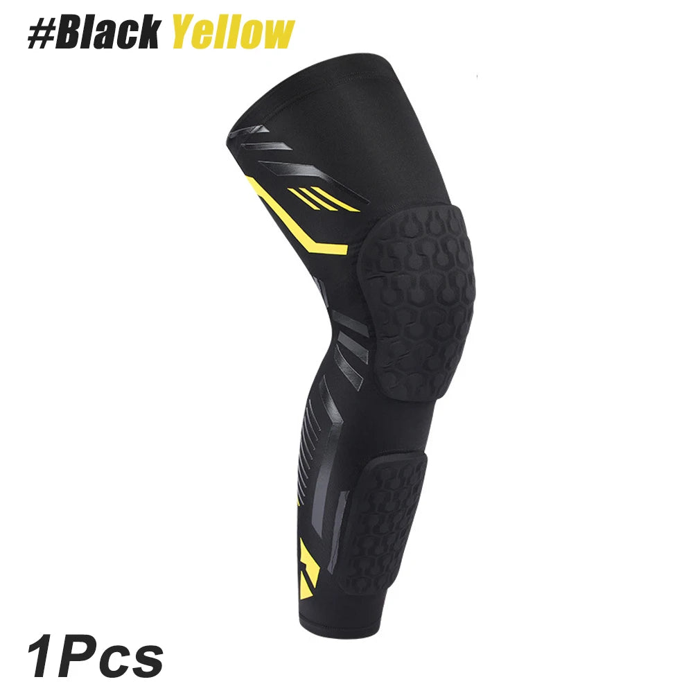 1PCS Knee Compression Sleeve for Basketball, Volleyball, Football - Adult Knee Brace Support, Breathable Leg Sleeve for Sports &